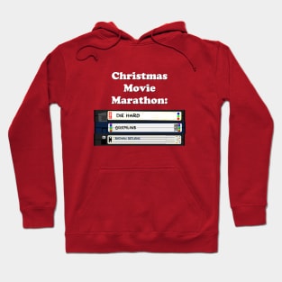 Christmas Movie Marathon (green variant) Hoodie